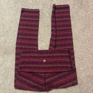 Lululemon striped leggings